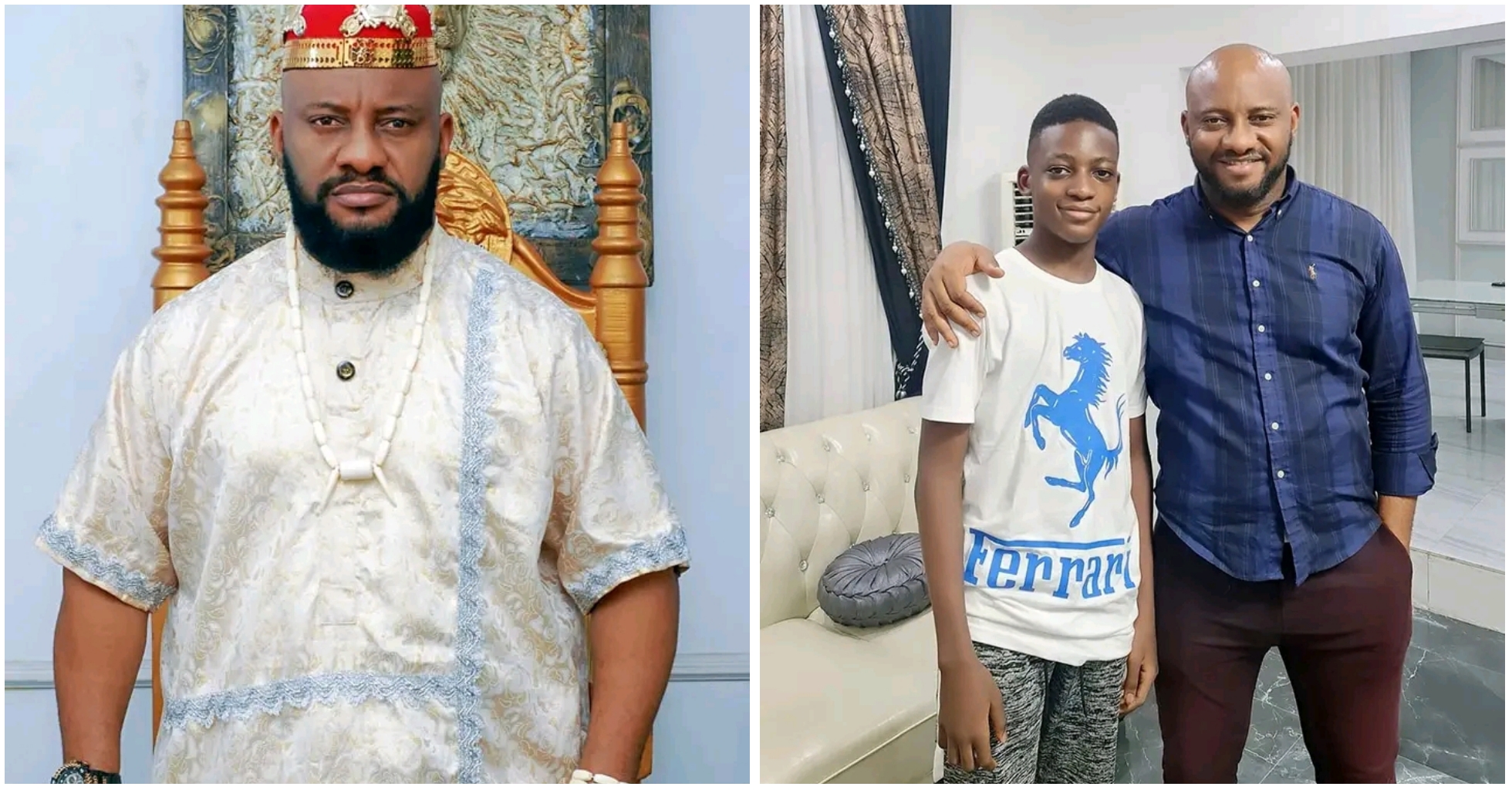 Yul Edochie marks his son’s posthumous birthday with poignant tribute