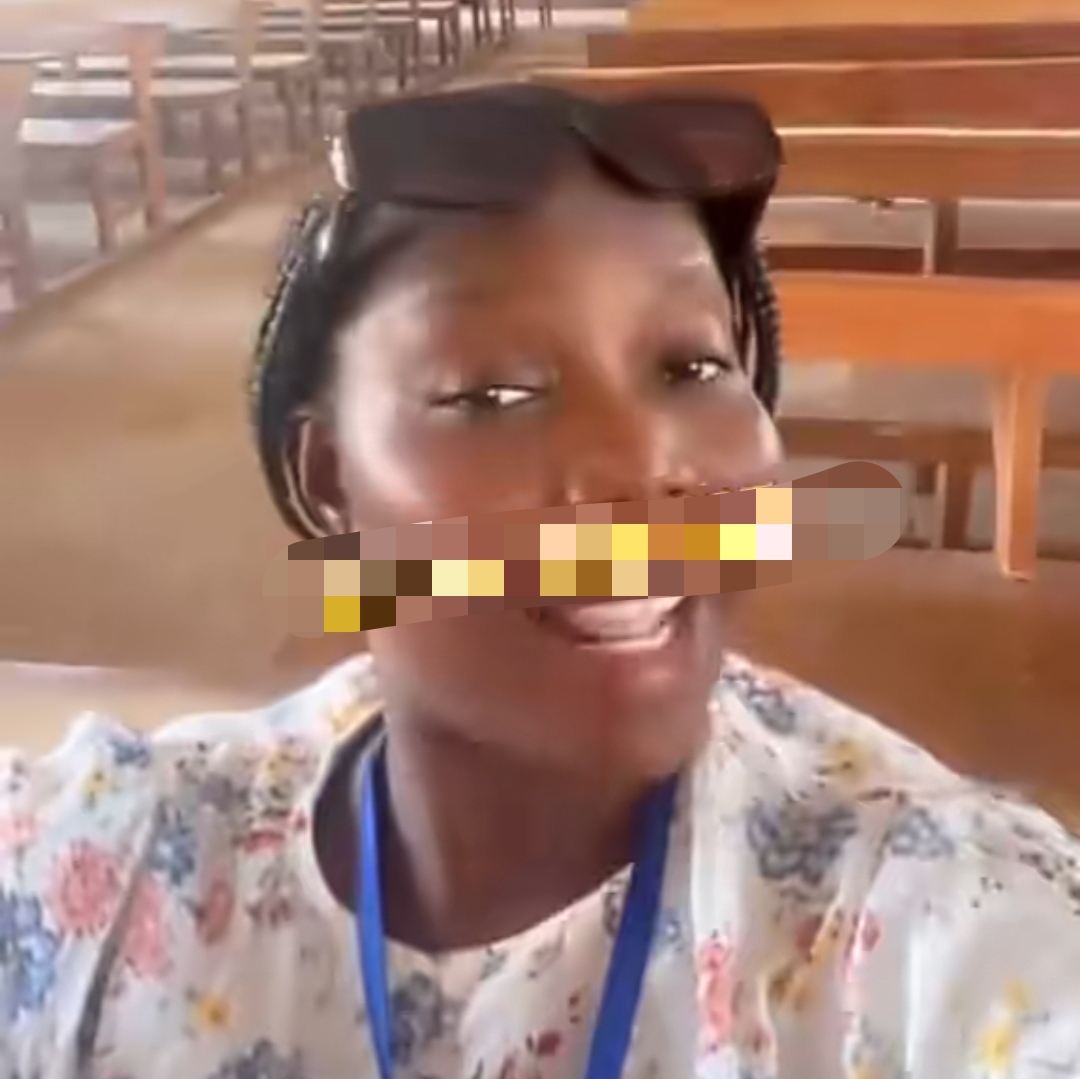 Auchi Polytechnic student reveals empty class, urges parents to question children claiming to be in school