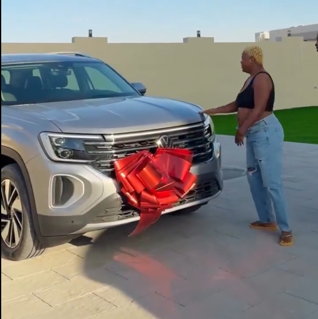 Wife surprises husband with 2024 Volkswagen Teramont for being a great partner