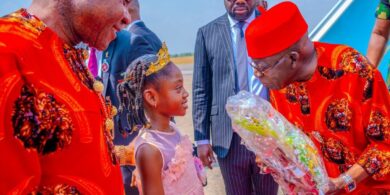 Photos: Enugu welcomes President Tinubu for first official trip in 2025