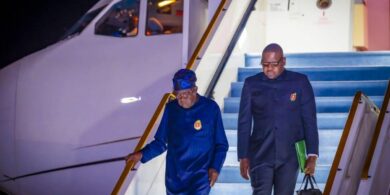 Photos: Tinubu Arrives Abu Dhabi, UAE for sustainability summit