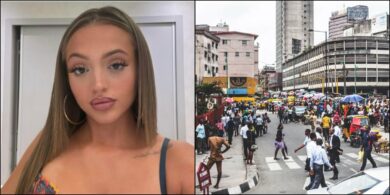 "It needs prayers" - American content creator shares experience following visit to Nigeria