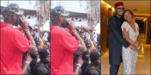 “Annie dey house, but here we are still searching” - 2Face says while performing at recent event