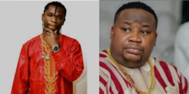 Nigerians react as video of Akpi making fun of Cubana Chief Priest surfaces