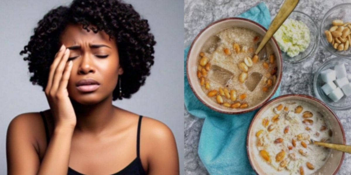 Lady says drinking garri is a coping mechanism