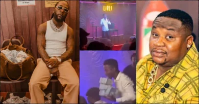 Burna Boy gifts MC N4M after claiming to be 'Cubana CP's abandoned brother'