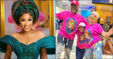 Tonto Dikeh addresses dating rumor following pose with mystery man