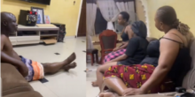 Hilarious moment father teaches his daughters protection during intercourse