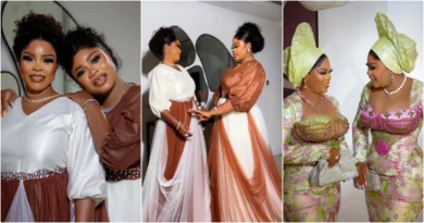 Eniola Ajao flaunts twin sister, pens heartfelt note