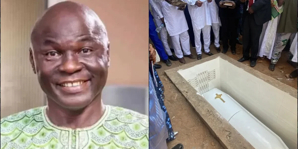 Tears as gospel actor Baba Gbenro is laid to rest