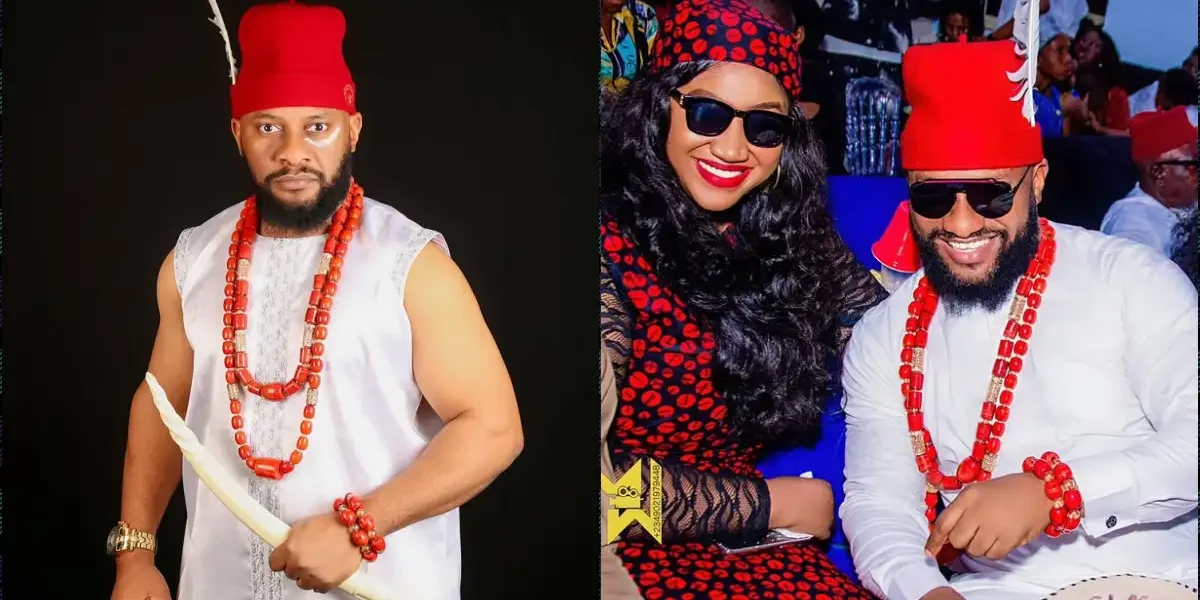 "No gree for am" - Yul Edochie shares spectacular marital advise