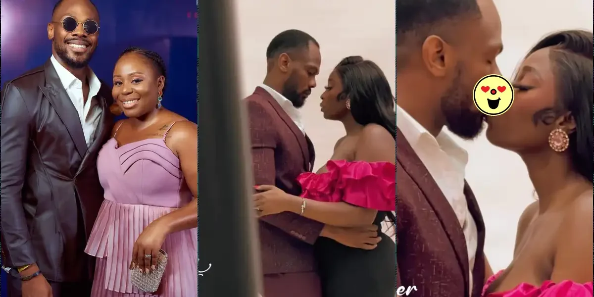 "Toyosi is setting up mic" - Reactions trail Etim Effiong's romantic role in movie