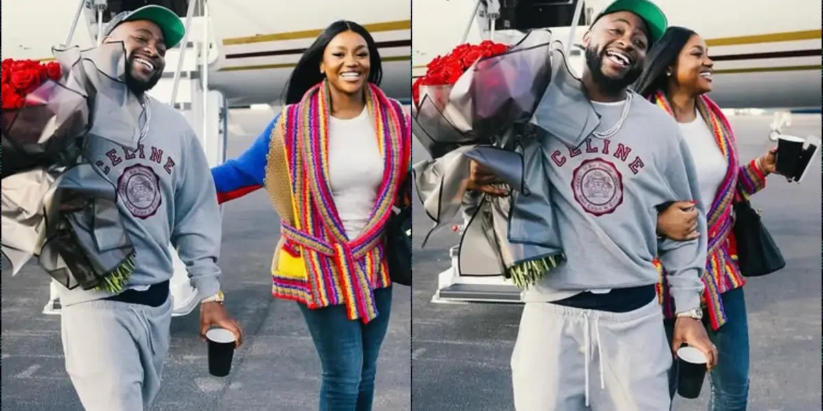 Davido kicks off 2025 with stunning photos of wife Chioma Adeleke