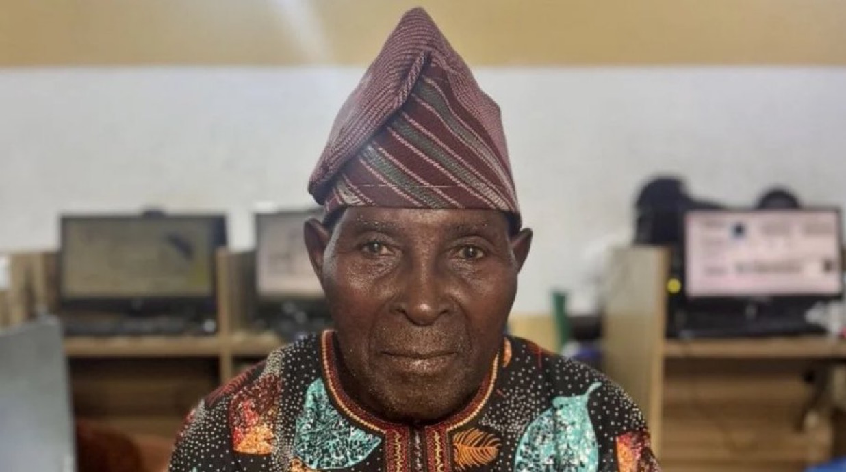 94-year-old man inspires many as he registers for UTME