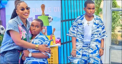 Tonto Dikeh celebrates son Andre’s 9th birthday, calls him her ‘greatest gift’