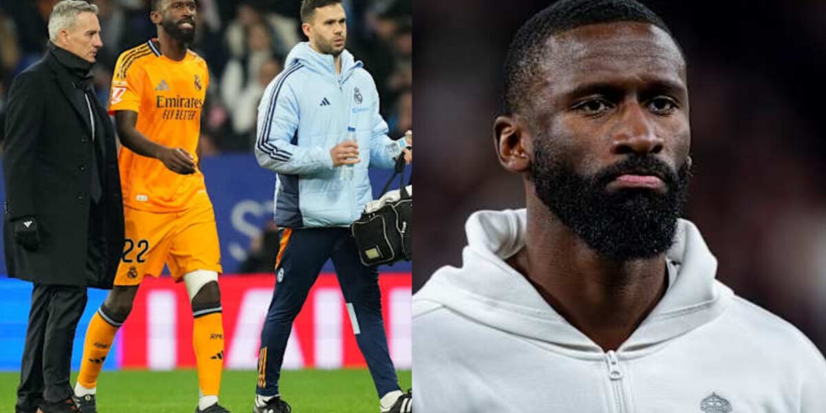 Antonio Rüdiger doubtful for Real Madrid’s Champions League clash with Man City