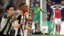 Arsenal crash out of Carabao Cup as Newcastle reach final