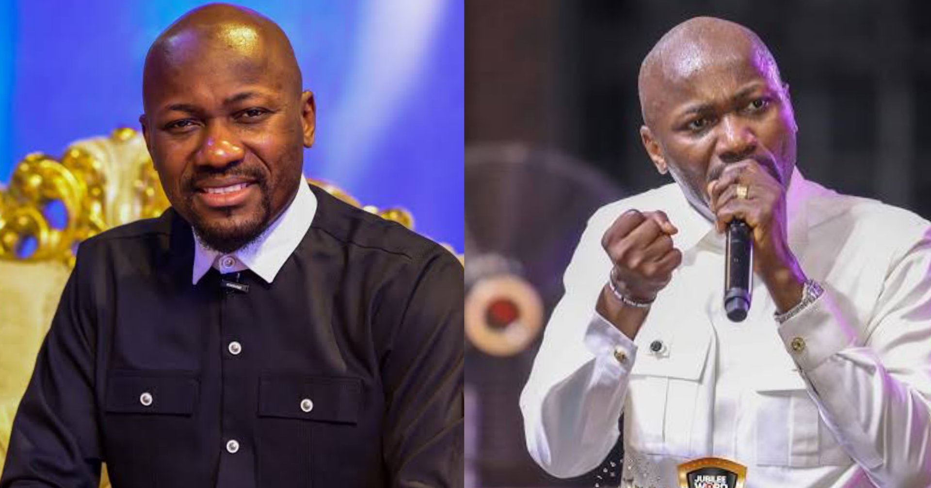 "Don't spend your life carrying your brothers and sisters; you have your own life to live" – Apostle Johnson Suleman