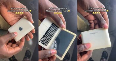 Man laments in pain after ordering MacBook Air from online store, gets a mirror