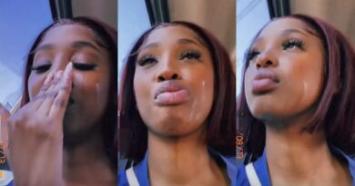 Lady goes home in tears after visiting boyfriend unannounced