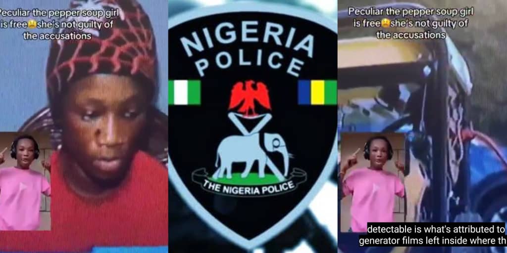 Peculiar, girl accused of using pepper soup to cause boyfriend and friends' passing, found innocent