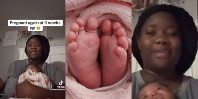 Woman who gave birth 4 weeks ago discovers she's 3 weeks and 4 days pregnant