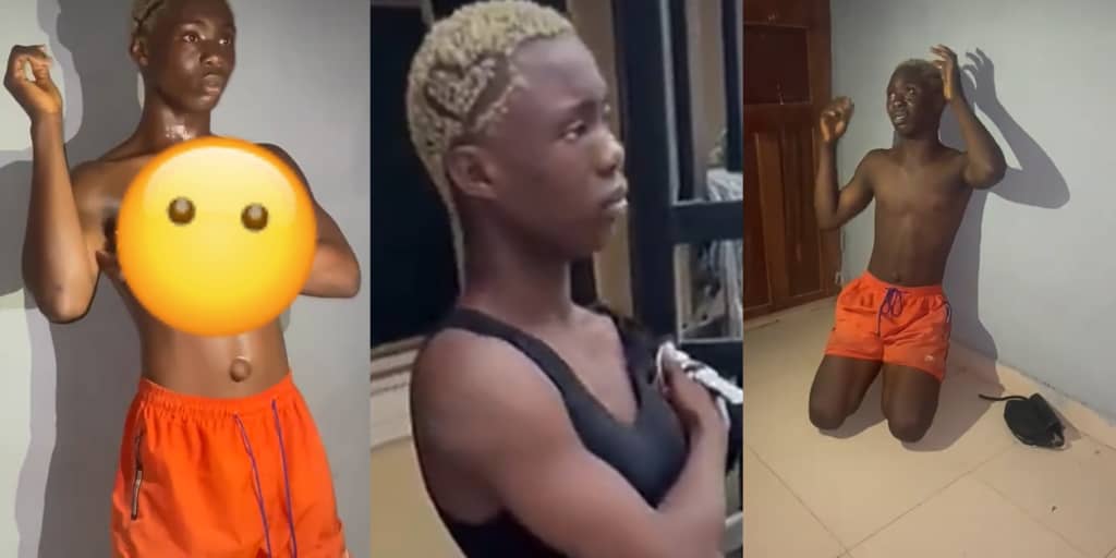 Man disguises as woman for intimate transaction, gets exposed in viral video