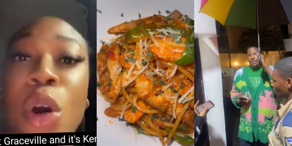 Lady drags influencer who allegedly tried to lure her into a hotel room with food