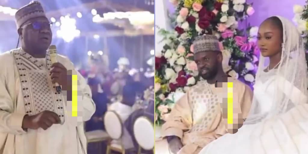 Bride’s father advises groom at wedding that it’s not his wife’s duty to cook for him