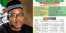 Bauchi govt shuts all schools for five weeks from march 1 to april 5 for ramadan fast