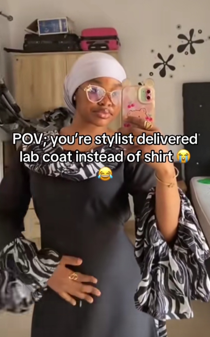 Lady vents as she shows off what she ordered versus what her stylist delivered 