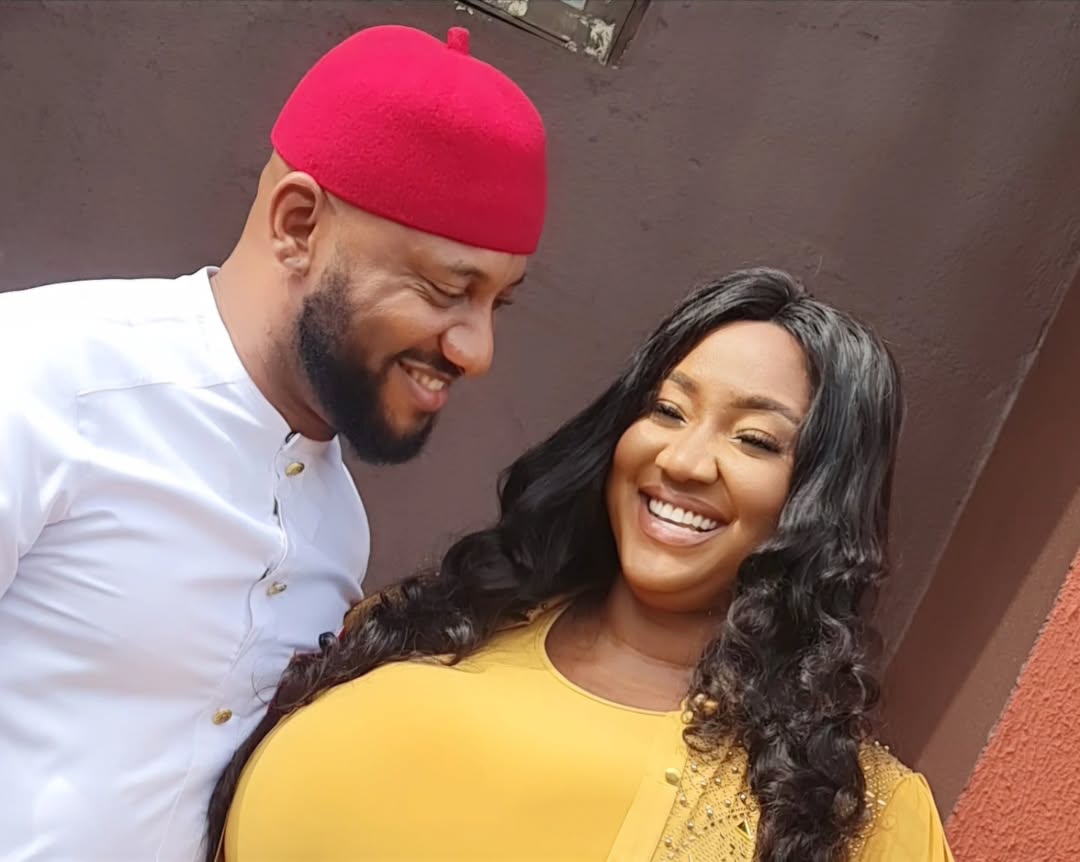 Yul Edochie gushes over Judy Austin following AI video of AY and May Edochie