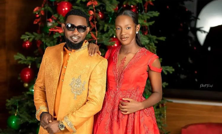 Fans reacts as AY Makun’s daughter breaks down after father's surprise visit on 17th birthday