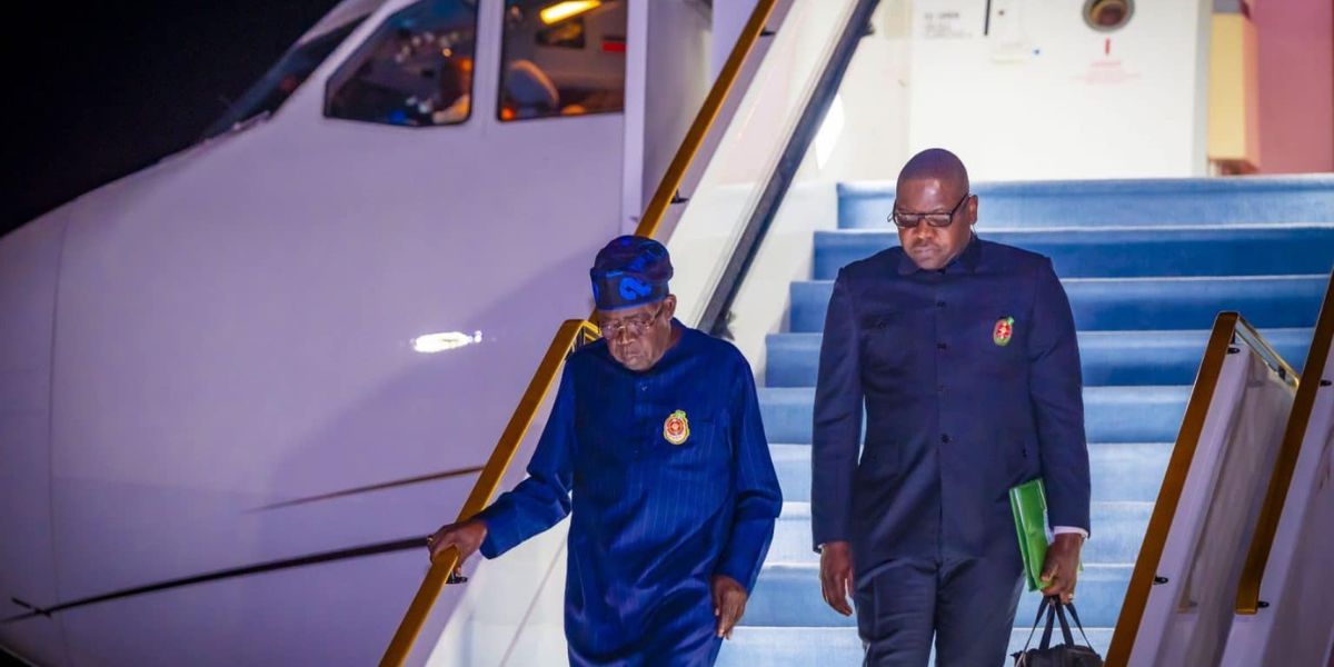 President Tinubu arrives in Ethiopia for 38th AU summit, focuses on peace and security