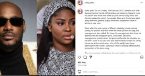 2Face was allegedly forced to share divorce video by Natasha - Blogger alleges