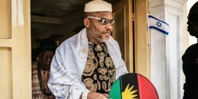 Nnamdi Kanu blasts judge during trial, accuses her of corruption