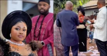 Moment Marymic chooses N18M cash over big wedding, happily ties the knot