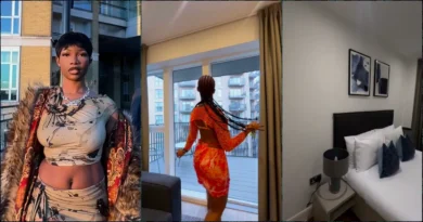 Tacha moves to the UK, flaunts new apartment