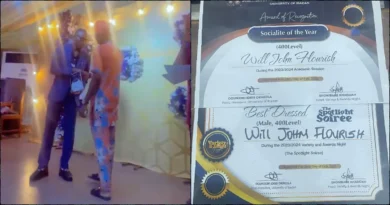 UI student’s name 'Will John Flourish' sparks buzz after award win