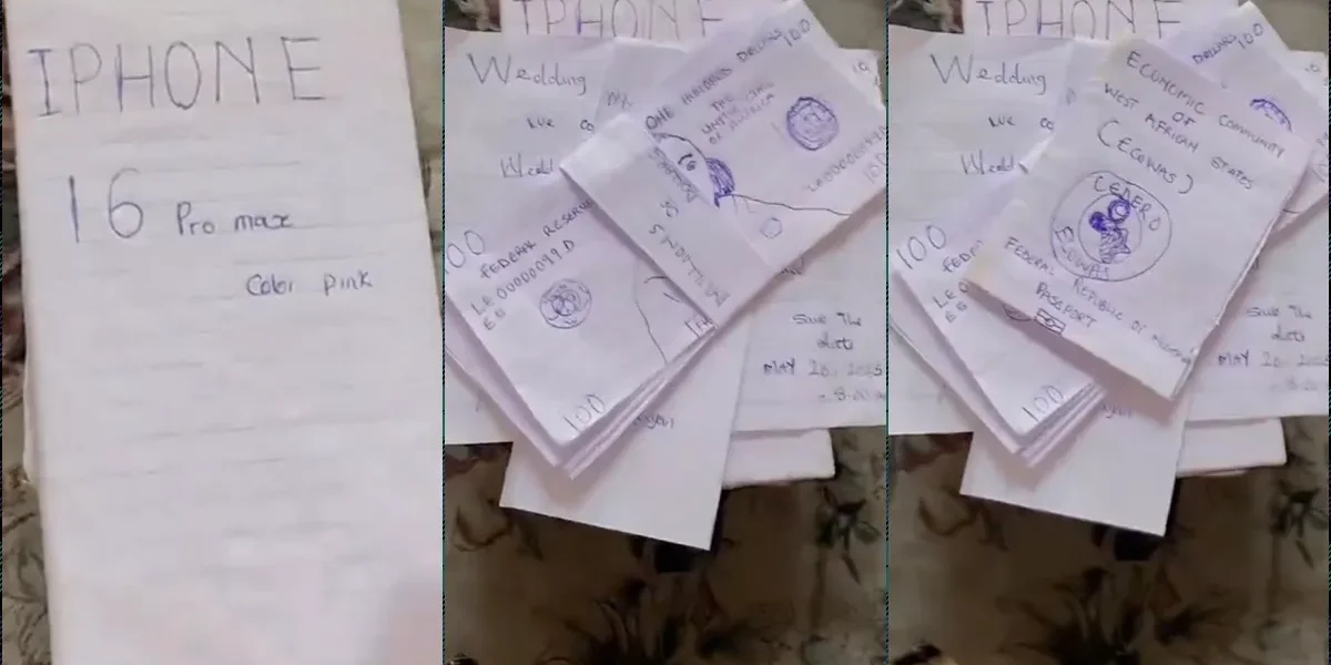 Hallelujah Challenge: Lady uses paper to manifest iPhone 16, passport, others