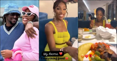 Paul Okoye gushes over wife Ivy Ifeoma during romantic Valentine’s dinner