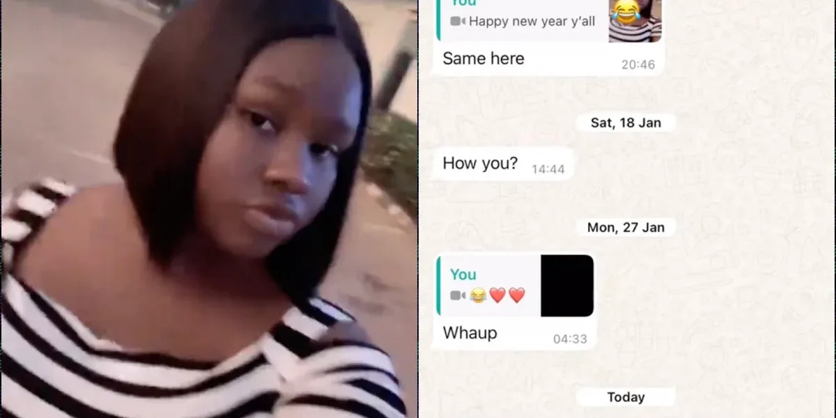 "Are you God?" - Man lash out at lady for snubbing his chats