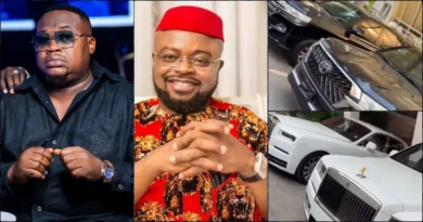 Cubana Chief Priest vows to double his hustle after visiting Anyi Chuks' mansion