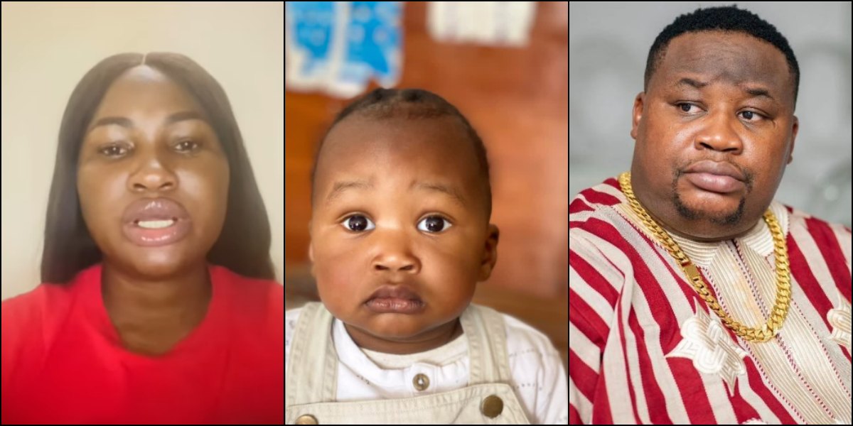 "This boy is eating like you Pascal" – Cubana Chief Priest's alleged baby mama calls him out