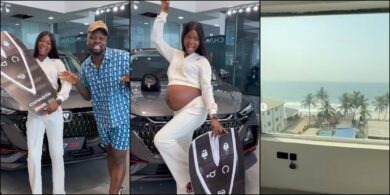 Egungun buys wife new car, beach apartment as push gifts