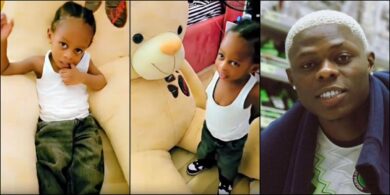 Fans gush over new video of Mohbad's son, note striking resemblance