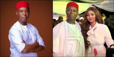 Ned Nwoko reacts to Regina Daniels' latest award amid rumored separation