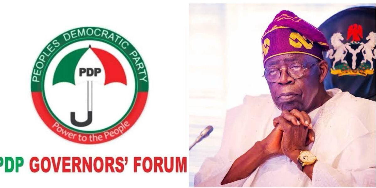 PDP Governors blast Tinubu over emergency rule in Rivers, calls it biased and divisive