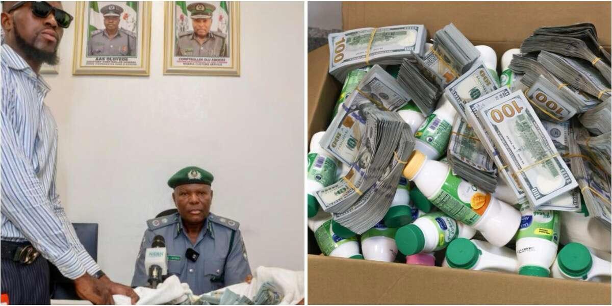 Customs nab passenger smuggling $193,000 in Yoghurt carton