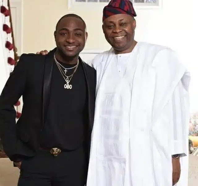 Davido pens emotional note to father on birthday